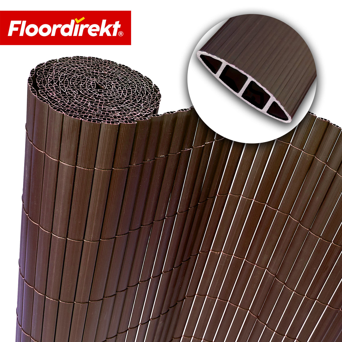 Brise-vue en PVC | Résistant aux intempéries & aux UV | Brise-vue pour balcon & jardin | 4 couleurs | Différentes tailles
