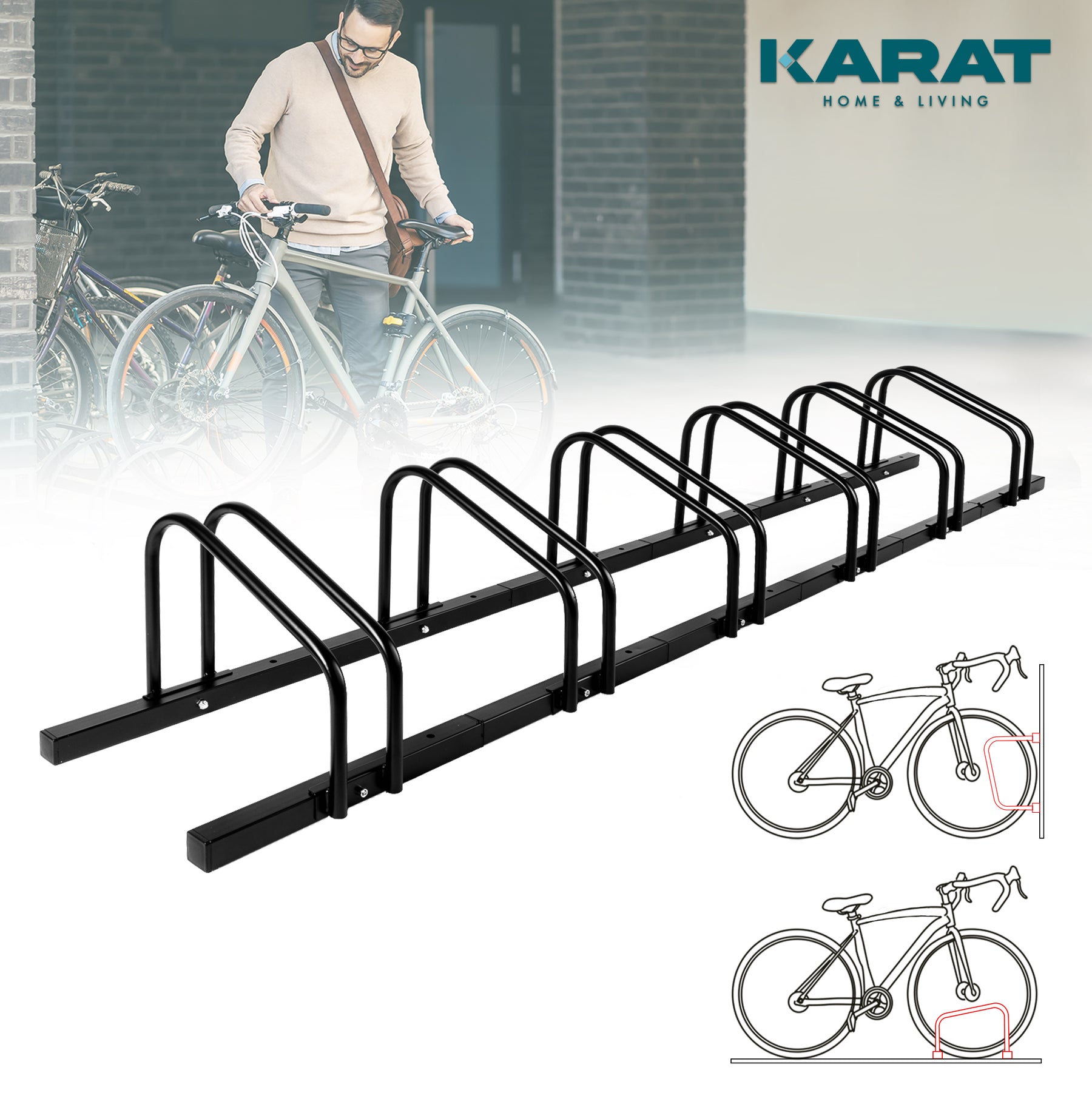 F2_fd-30704 | Noir | Pour 6 vélos