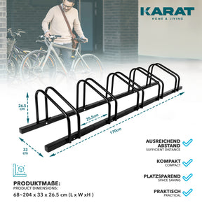 T1_fd-30703 | Noir | Pour 5 vélos