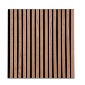 Panneaux acoustiques imitation bois | Design intemporel pour une acoustique agréable dans la pièce | Disponible en 3 designs et 2 tailles