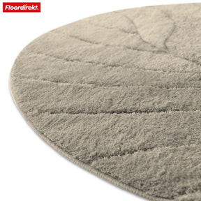 Tapis de bain | Maris | Tapis de bain rond | Microfibre douce, antidérapante & adaptée au chauffage au sol