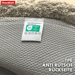 Tapis de bain | Maris | Tapis de bain rond | Microfibre douce, antidérapante & adaptée au chauffage au sol
