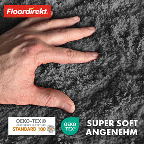 Tapis de bain | Sky | Tapis de bain rond | Confort dense et moelleux pour votre maison