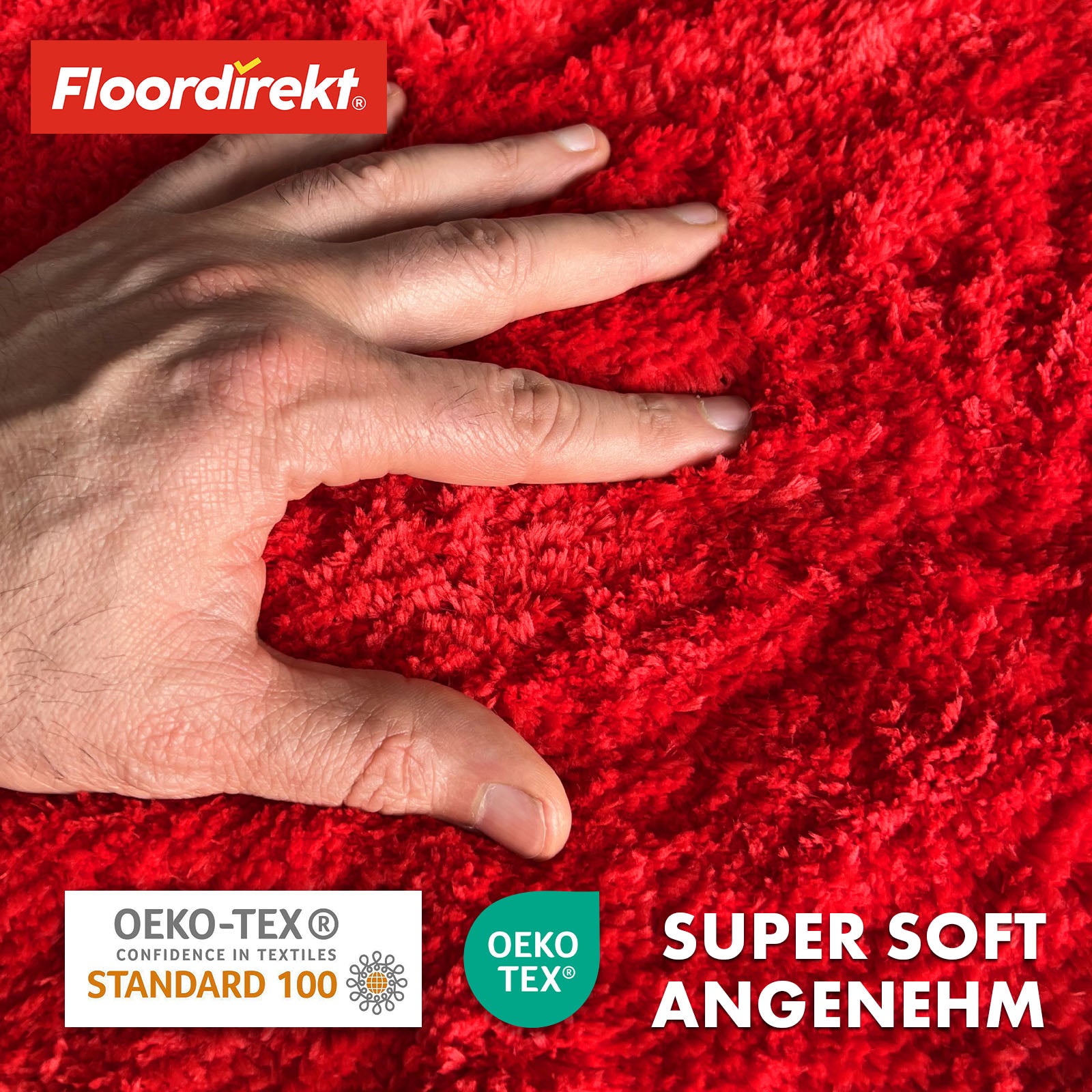Tapis de bain | Sky | Tapis de bain rond | Confort dense et moelleux pour votre maison