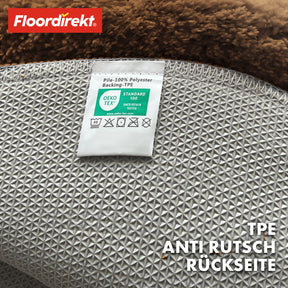Tapis de bain | Sky | Tapis de bain rond | Confort dense et moelleux pour votre maison