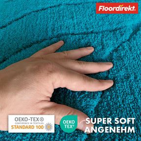 Tapis de bain | Maris | Tapis de bain moelleux avec structure en feuilles | Disponible en différentes couleurs et tailles