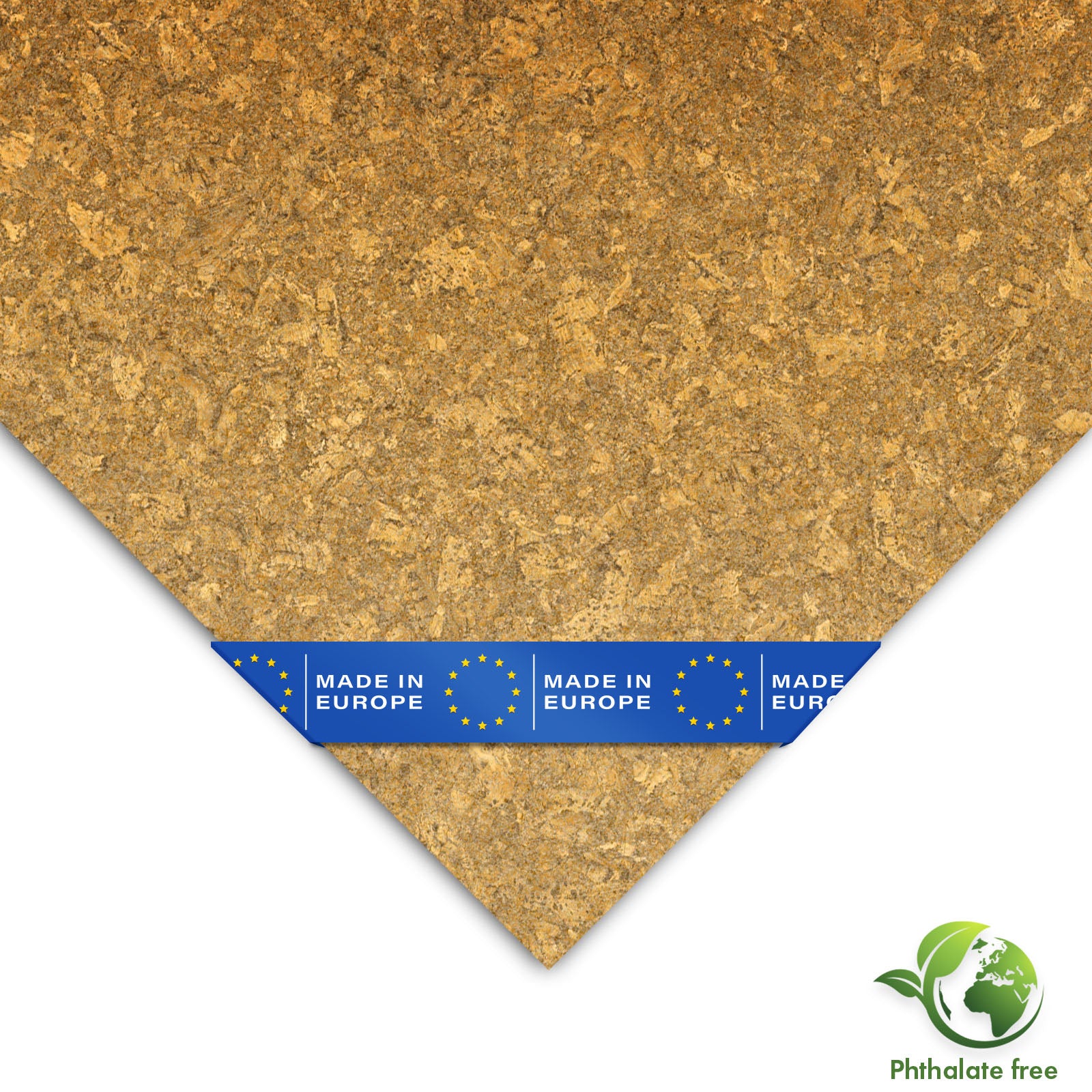 Revêtement CV | Kyara 620M | Revêtement vinyle robuste avec aspect liège naturel et absorption acoustique