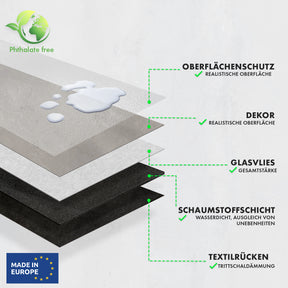 Revêtement de sol CV | Pittsburgh 969D | Revêtement de sol PVC de haute qualité pour l'élégance et la longévité