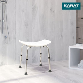 Tabouret de douche | Noah Plus | Tabouret de salle de bain confortable, réglable en hauteur