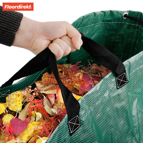 Set de 3 sacs à déchets de jardin | Solution polyvalente pour les déchets de jardin et le rangement | Stable, autoportant & imperméable