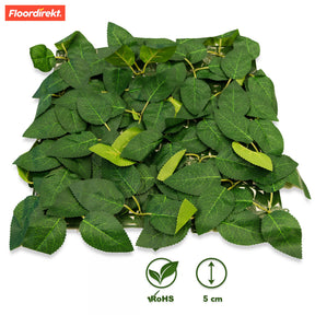 Mur végétal | Big Rose Leaf | Décoration murale élégante avec de grands pétales de rose pour chaque maison | 33 x 33 cm