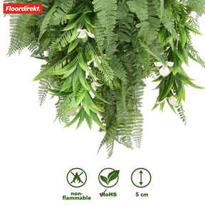 Plante suspendue | Rainforest | Plante verte artificielle pour une décoration élégante à l'intérieur et à l'extérieur