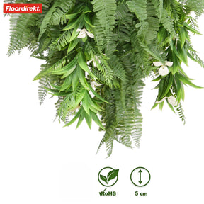 Plante suspendue | Rainforest | Plante verte artificielle pour une décoration élégante à l'intérieur et à l'extérieur