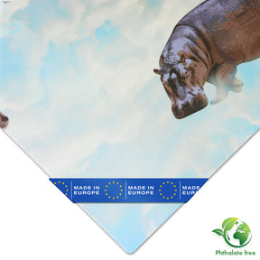 Revêtement de sol 3D CV | Clouds Safari | Revêtement de sol vinyle avec design réaliste d'animaux et de nuages