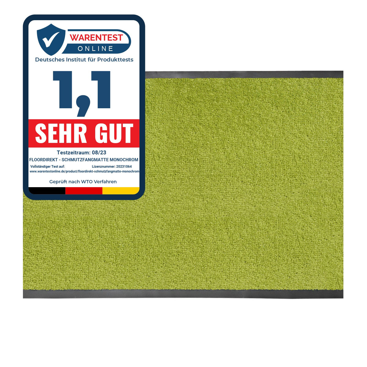 ✂ Tapis anti-saletés Monochrom | Couleurs brillantes | Sur mesure