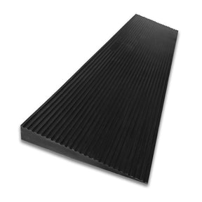 Rampe de seuil | Andes | Rampe pour fauteuil roulant en caoutchouc recyclé, antidérapante et sans barrière, pour l'intérieur et l'extérieur | ‎90 x 20 x 3 cm