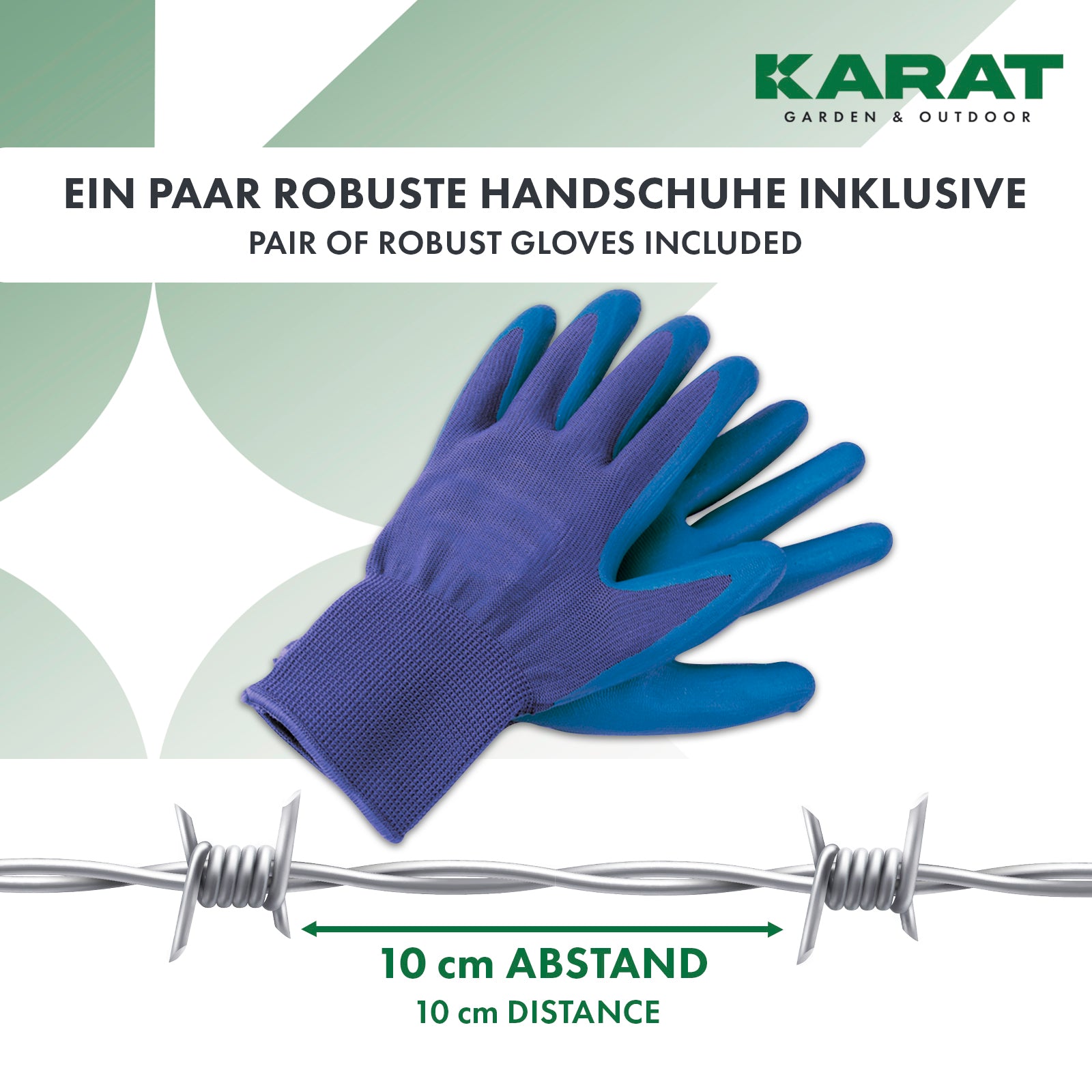 F3_Galvanisé | Galvanisé / 16 m (avec gants)