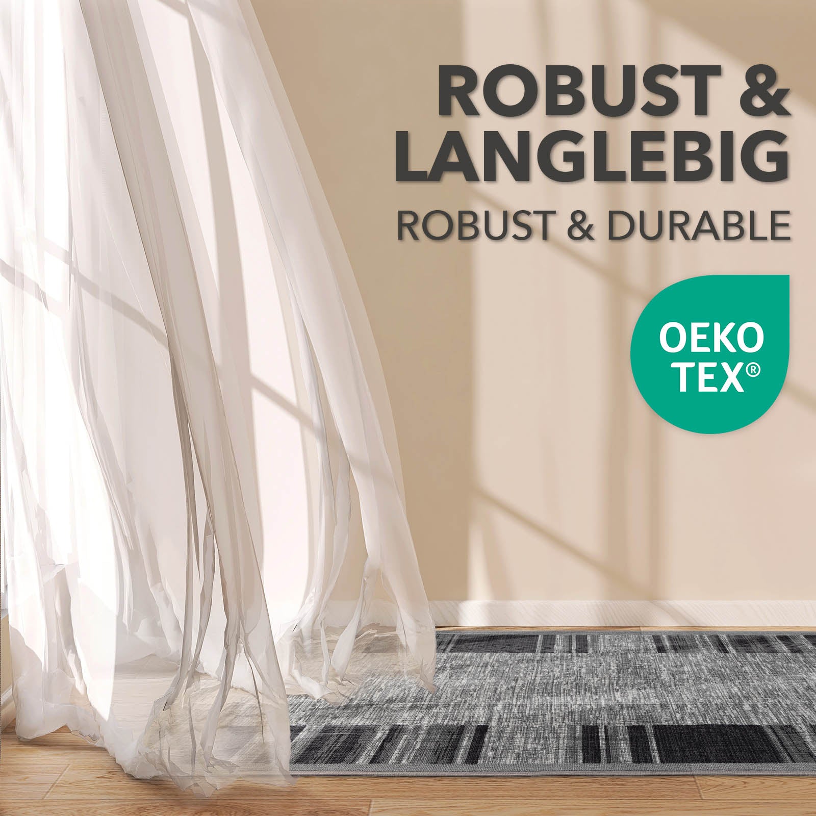 Tapis de passage sur mesure | Navona | Largeur: 80 cm