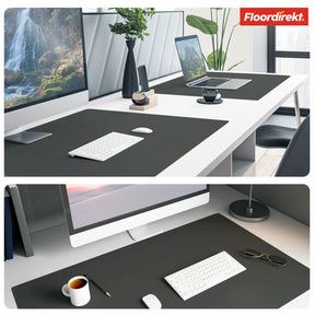 Sous-main | Nero | Similicuir souple et facile d'entretien | Disponible en plusieurs couleurs et tailles