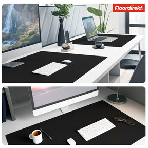 Sous-main | Nero | Similicuir souple et facile d'entretien | Disponible en plusieurs couleurs et tailles