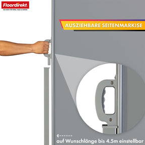 Store latéral en aluminium | Protection solaire et visuelle pour terrasse, balcon et jardin | Protection UV, opaque et déperlant | Différentes couleurs et tailles