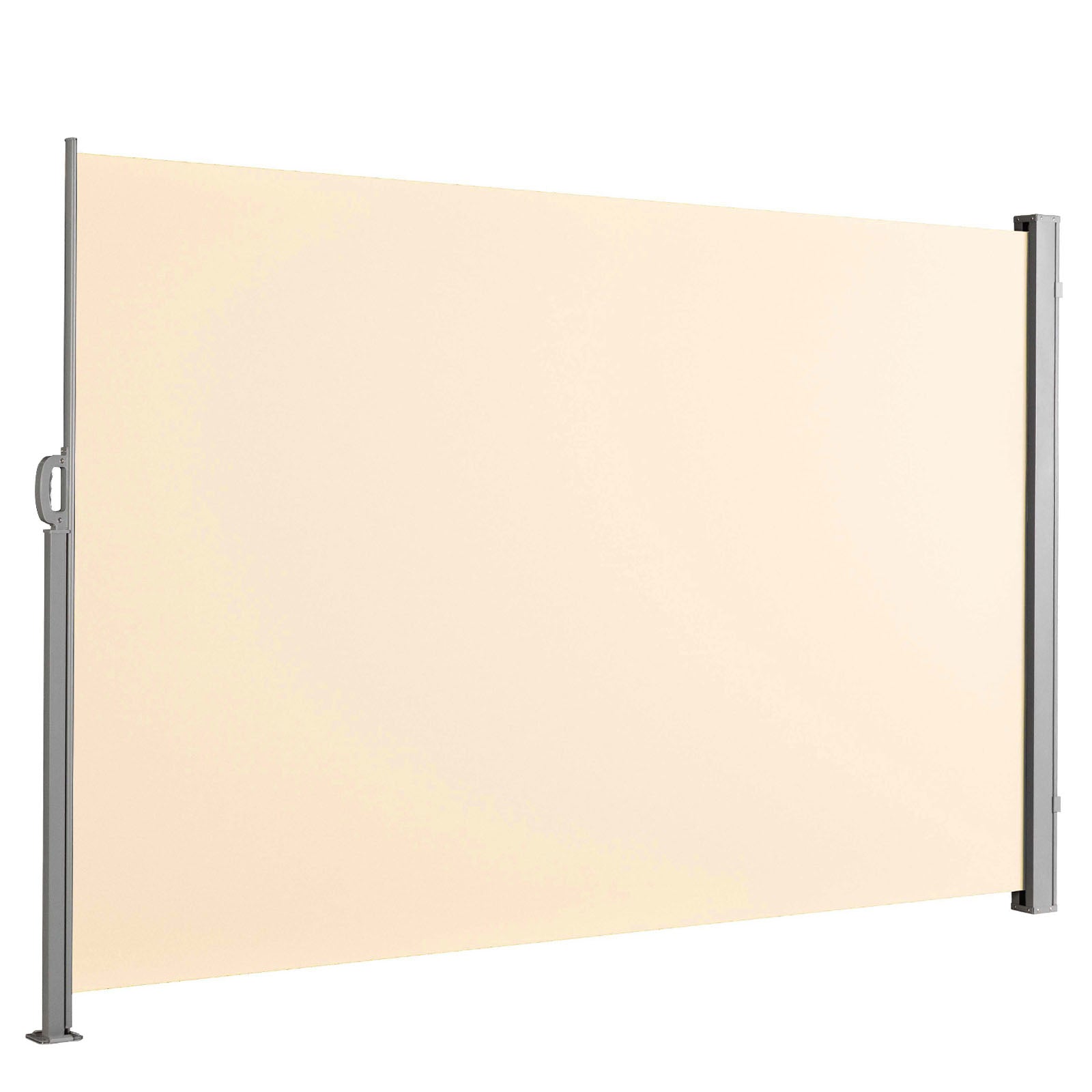 Store latéral en aluminium | Protection solaire et visuelle pour terrasse, balcon et jardin | Protection UV, opaque et déperlant | Différentes couleurs et tailles