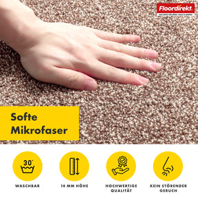 Tapis de bain | Nasa | Tapis de bain souple et résistant, bords renforcés, absorbant et facile d'entretien | Disponible en différentes couleurs et tailles