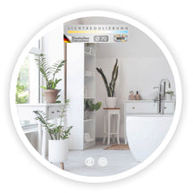 Miroir de salle de bain avec éclairage LED | Liora | Commande tactile avec anti-buée et 3 couleurs de lumière au choix | Disponible en différentes tailles