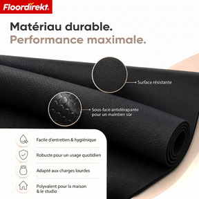Tapis de protection de sol | Sparta | Tapis antidérapant pour tapis de course & vélo elliptique