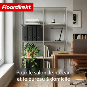 Étagère métallique | Concept Epure MK-015 | Étagère ouverte avec 5 niveaux | Étagère cuisine, bureau & salon