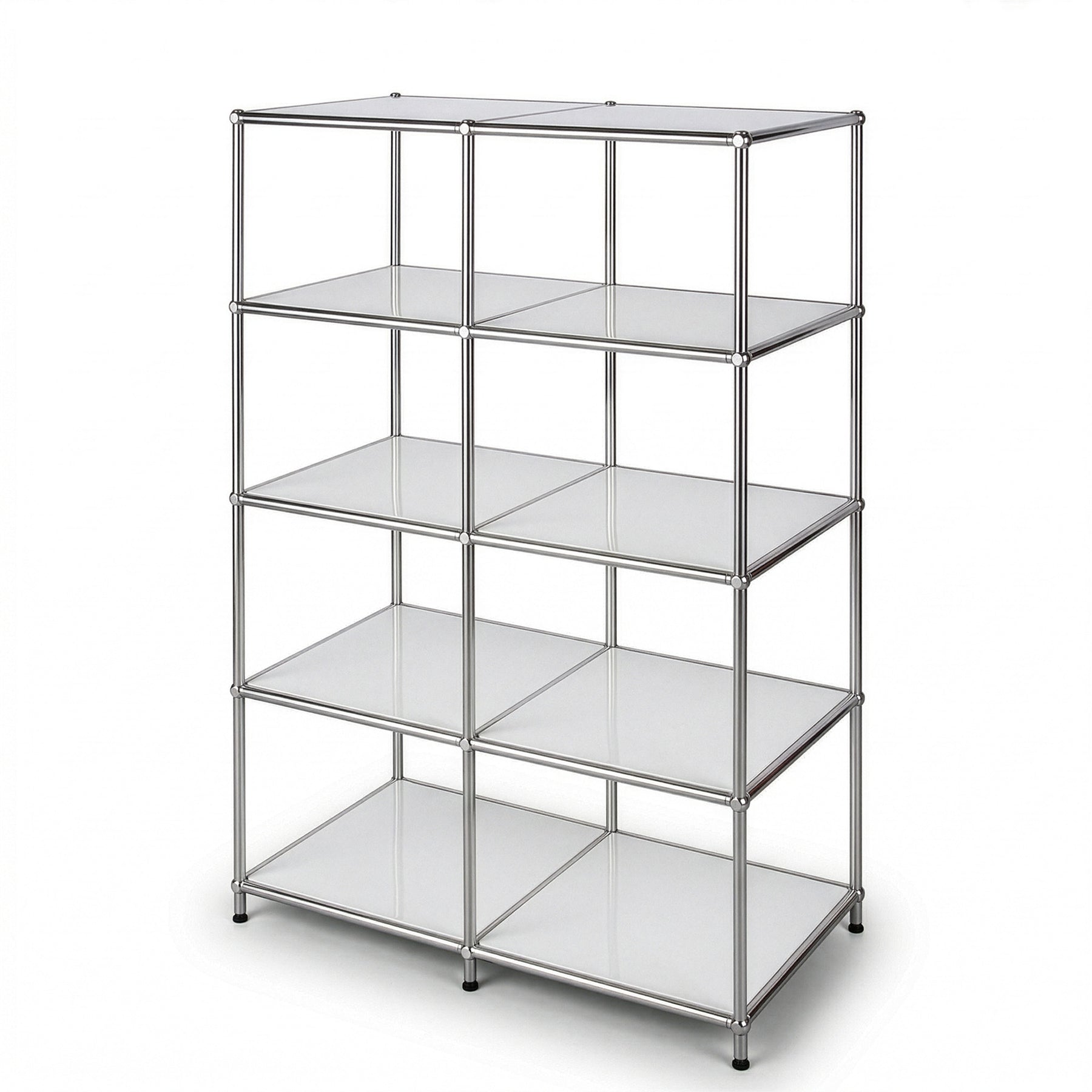 Étagère métallique | Concept Epure MK-015 | Étagère ouverte avec 5 niveaux | Étagère cuisine, bureau & salon