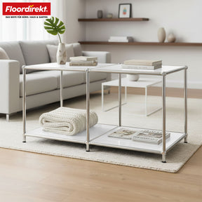 Étagère métallique | Concept Epure MK-016 | Buffet et étagère de rangement avec surfaces ouvertes | Disponible en plusieurs couleurs