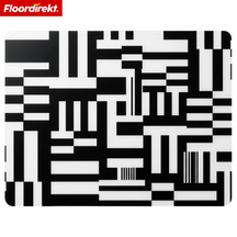 Tapis de protection de sol design | Protection robuste de chaise de bureau en PVC spécial pour bureau & télétravail | 80 x 118 cm