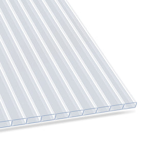 Plaque alvéolaire | 60,5 x 121 cm | Polycarbonate | Pour serre & toiture