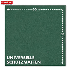 Tapis de protection contre les chutes | Play Protect | Protection de sol antidérapante et robuste en caoutchouc | Différentes épaisseurs et couleurs | 50 x 50 cm