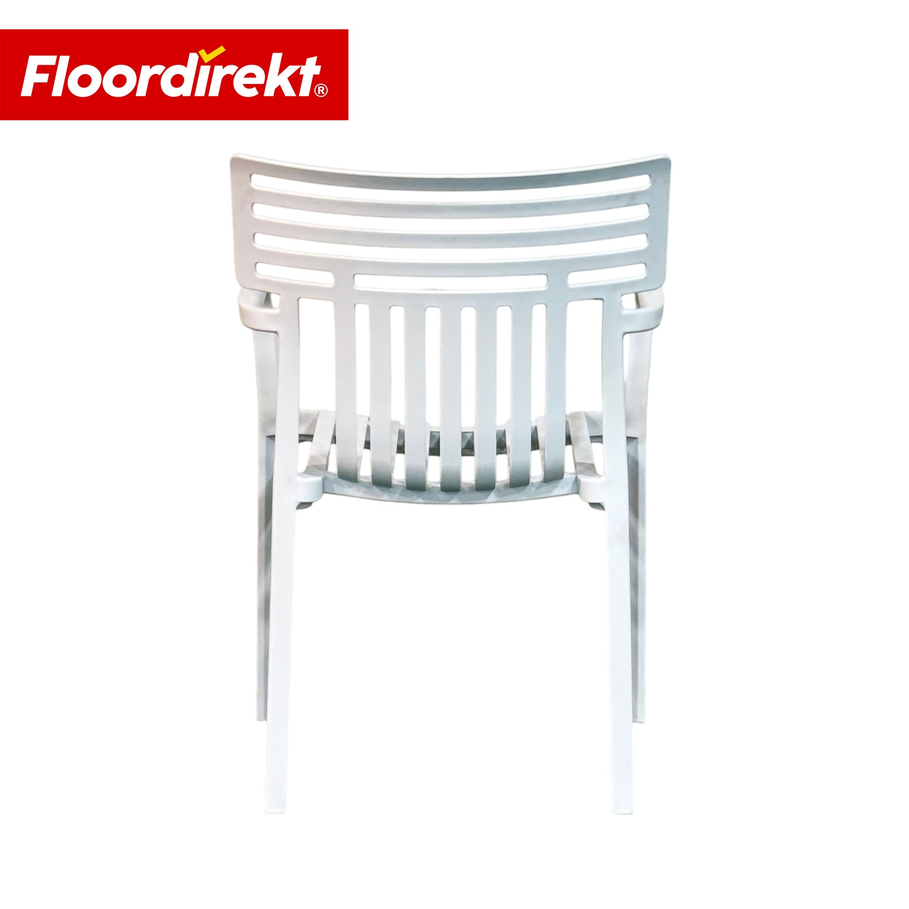 Chaise de jardin | Terrano | Chaise design empilable résistante aux intempéries & aux UV pour jardin, balcon & terrasse