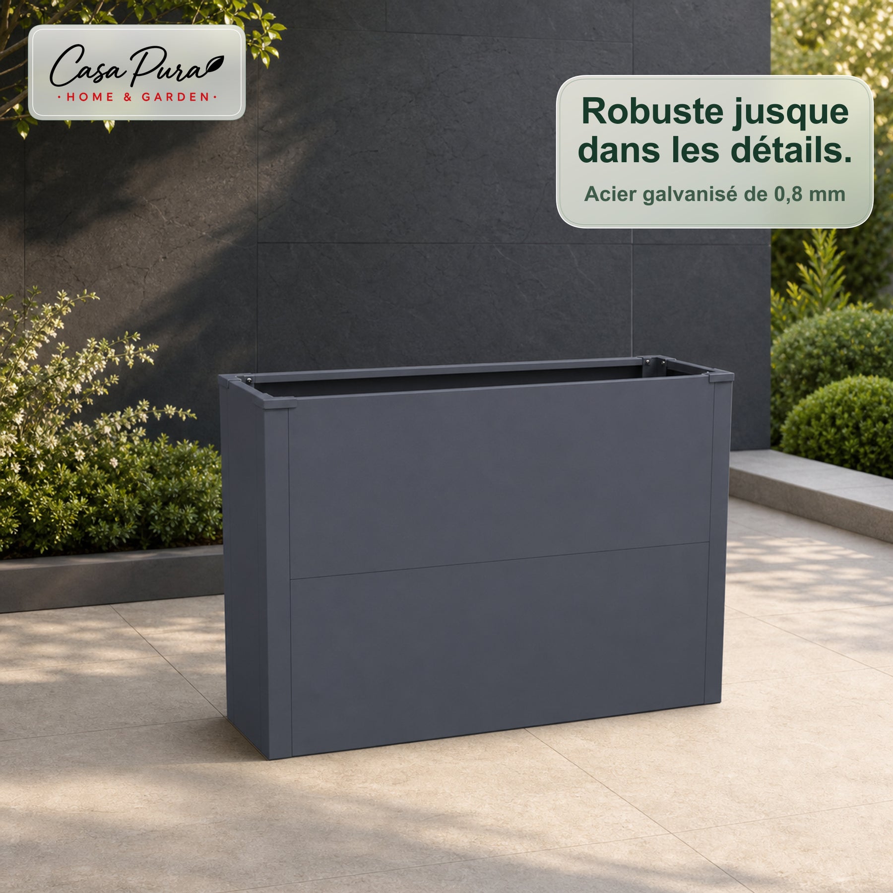 T5_Anthracite - 100 × 25 × 52 cm