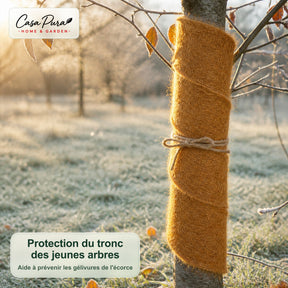 Natte en coco 100 × 1000 cm | Rouleau de 10 m en 100 % fibre de coco | 10 mm d’épaisseur