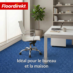 Moquette aiguilletée | Malta | 2 m de large sur mesure | Revêtement de sol avec dossier en mousse pour habitation & bureau