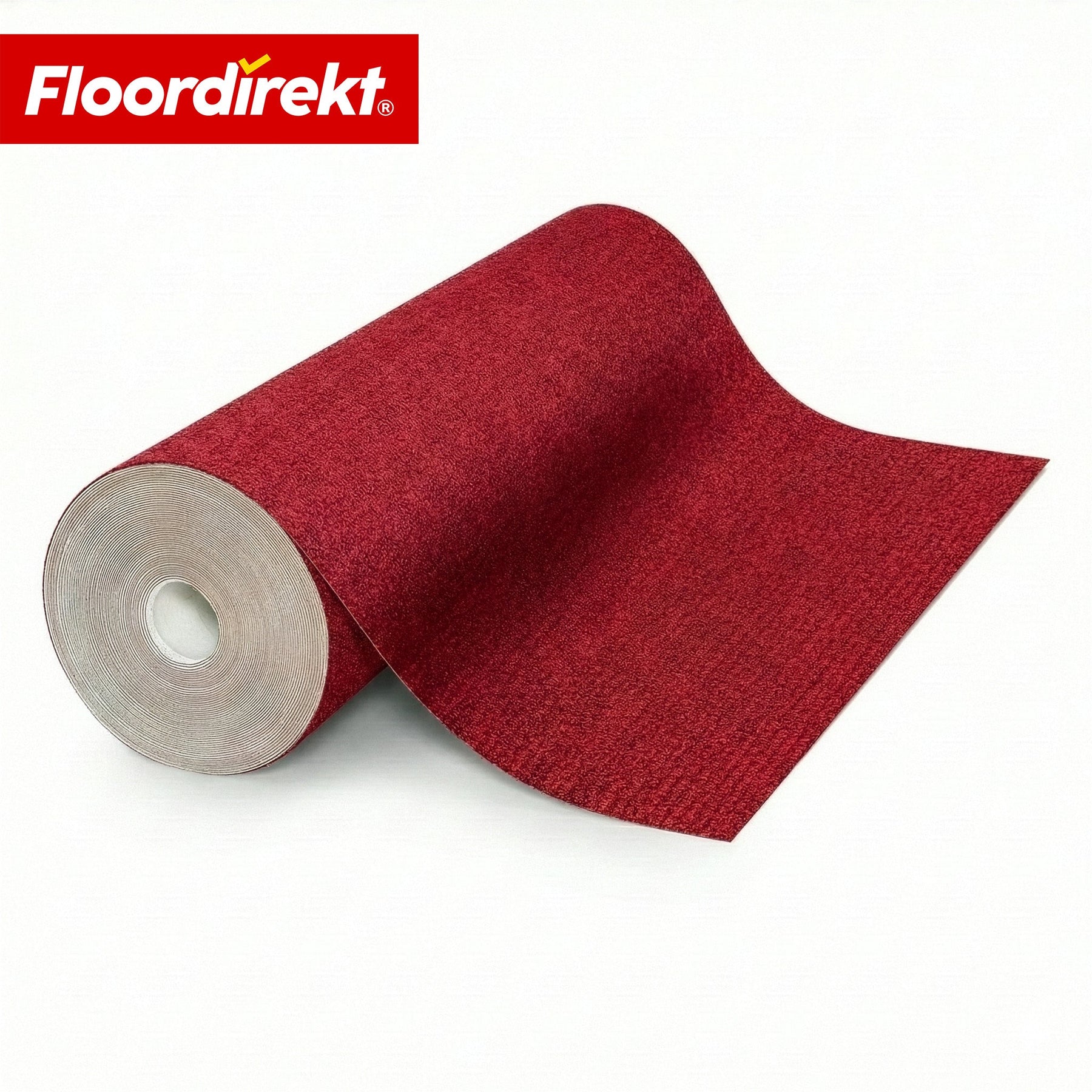 ✂ Moquette aiguilletée | Malta | 2 m de large sur mesure | Revêtement de sol avec dossier en mousse pour habitation & bureau