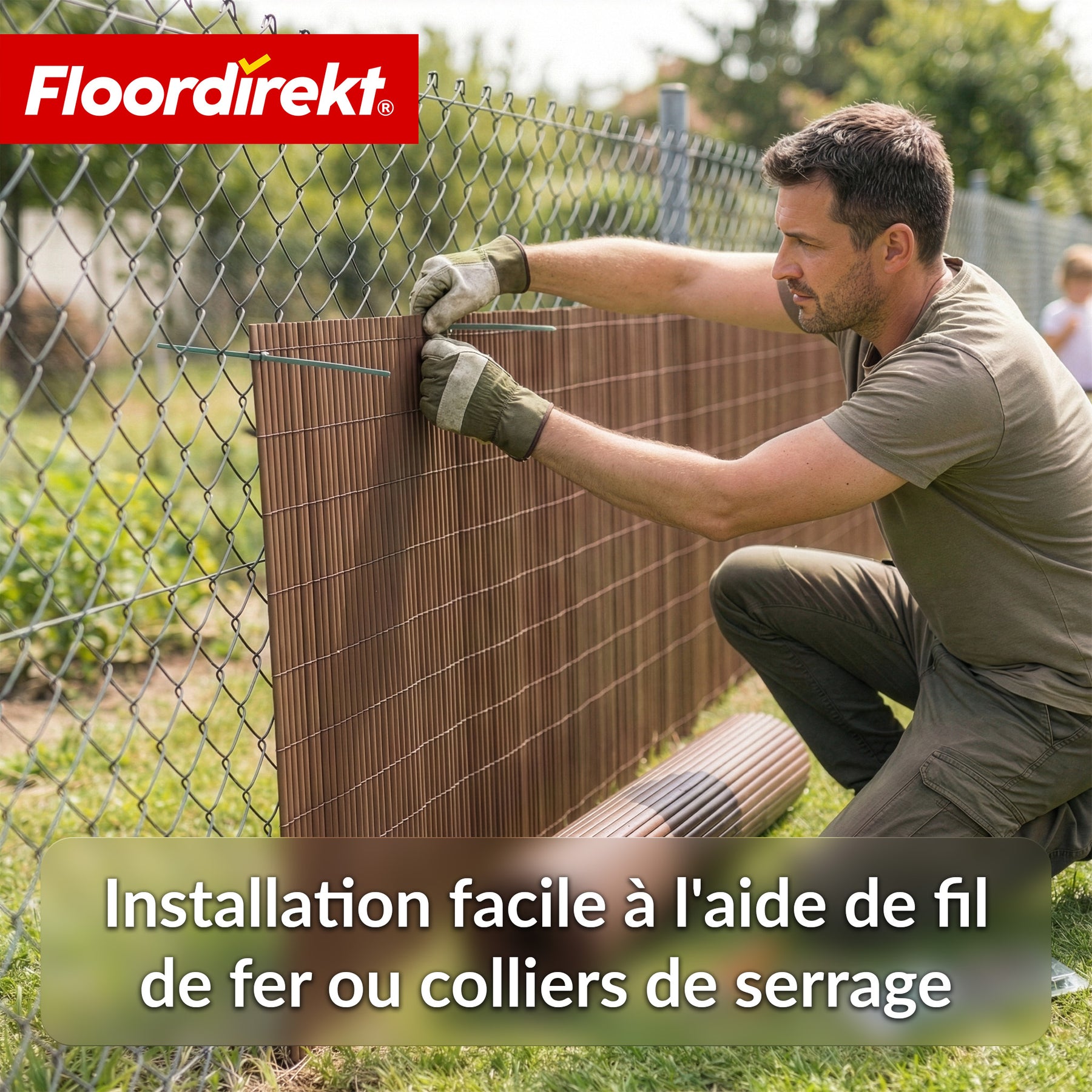 Brise-vue en PVC | Résistant aux intempéries & aux UV | Brise-vue pour balcon & jardin | 4 couleurs | Différentes tailles