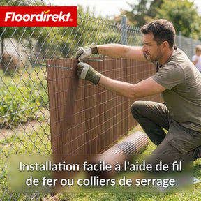 Brise-vue en PVC | Résistant aux intempéries & aux UV | Brise-vue pour balcon & jardin | 4 couleurs | Différentes tailles