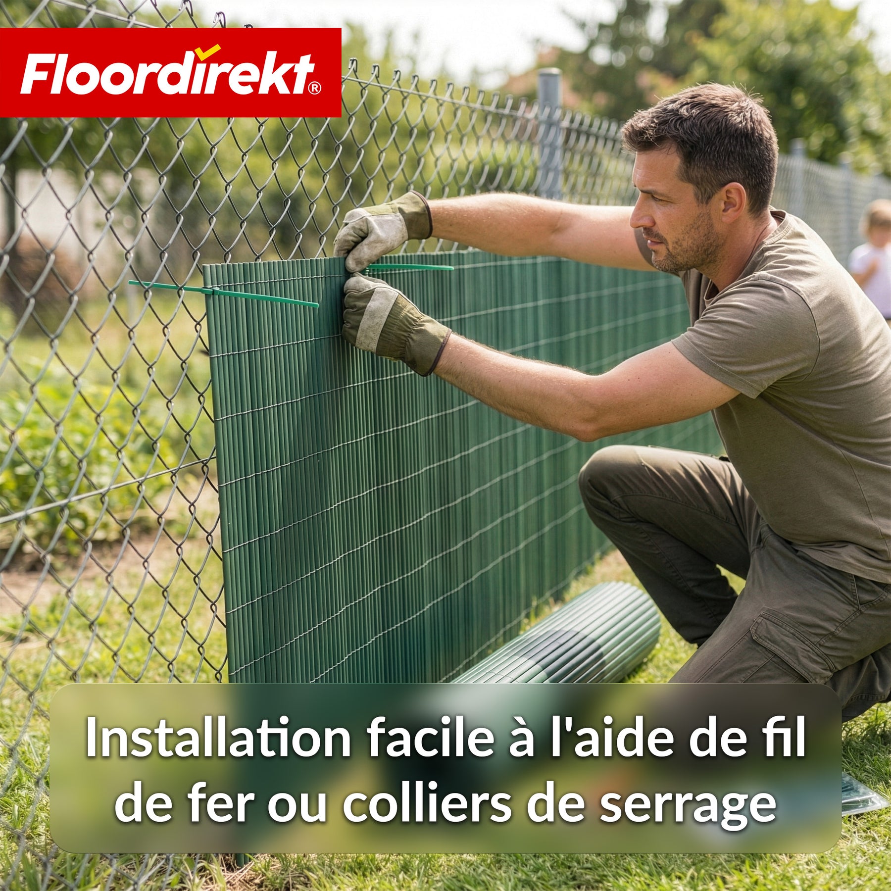 Brise-vue en PVC | Résistant aux intempéries & aux UV | Brise-vue pour balcon & jardin | 4 couleurs | Différentes tailles