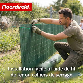 Brise-vue en PVC | Résistant aux intempéries & aux UV | Brise-vue pour balcon & jardin | 4 couleurs | Différentes tailles