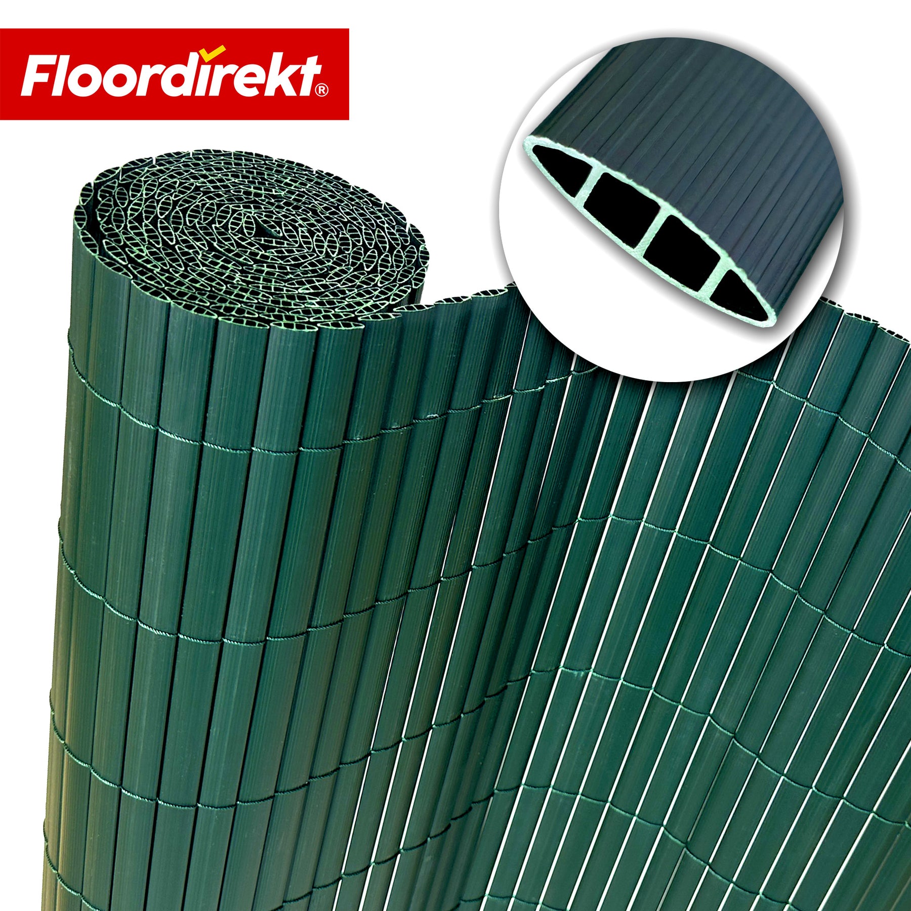 Brise-vue en PVC | Résistant aux intempéries & aux UV | Brise-vue pour balcon & jardin | 4 couleurs | Différentes tailles