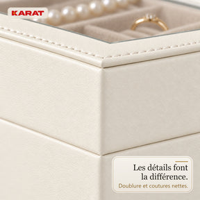 A3_Blanc crème - 4 niveaux