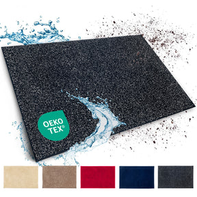 Tapis anti-salissures | Nasa | Tapis de sol souple et absorbant en polyester avec dessous antidérapant | Différentes couleurs et tailles disponibles