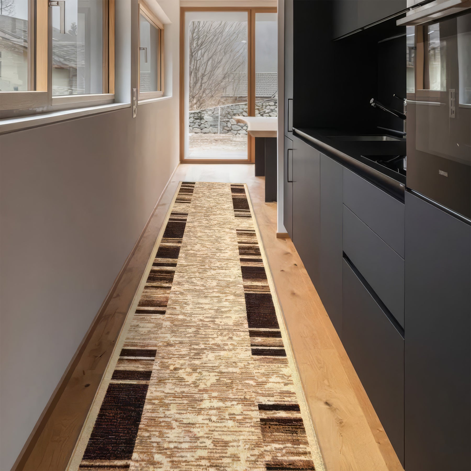 Tapis de passage sur mesure | Navona | Largeur: 80 cm