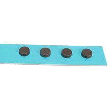 4er-Set Magnetleisten  2 Längen  5 Farben | Bleu clair