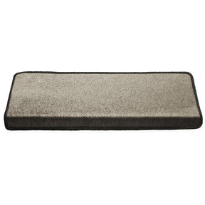 Velours-Stufenmatte Sinfonie | Rectangulaire | Tapis simple | Brun clair